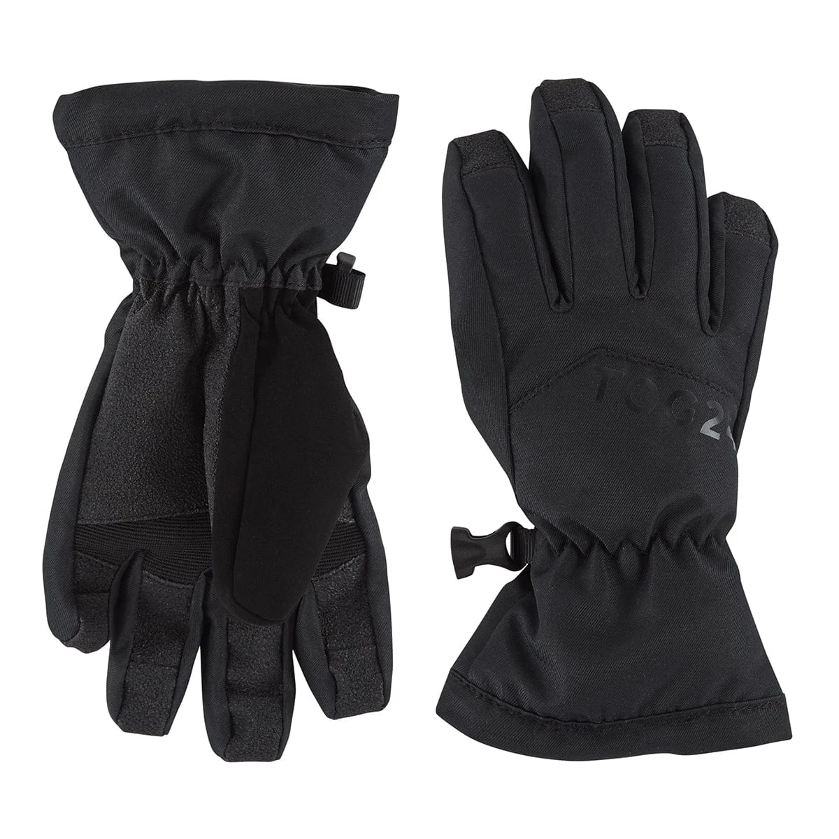 Lockton Kids Waterproof Ski Gloves - Black