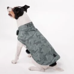 Hound Dog Coat S - Steel Camo AOP