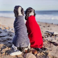 Mutt Dog Coat M - Dark Indigo