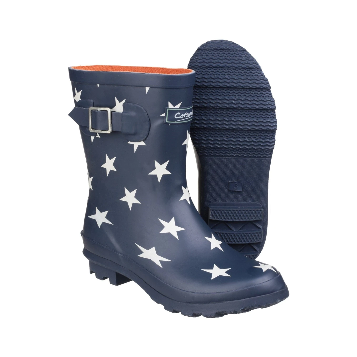 Cotswold Badminton Womens Wellington Boots - Star - Image 3