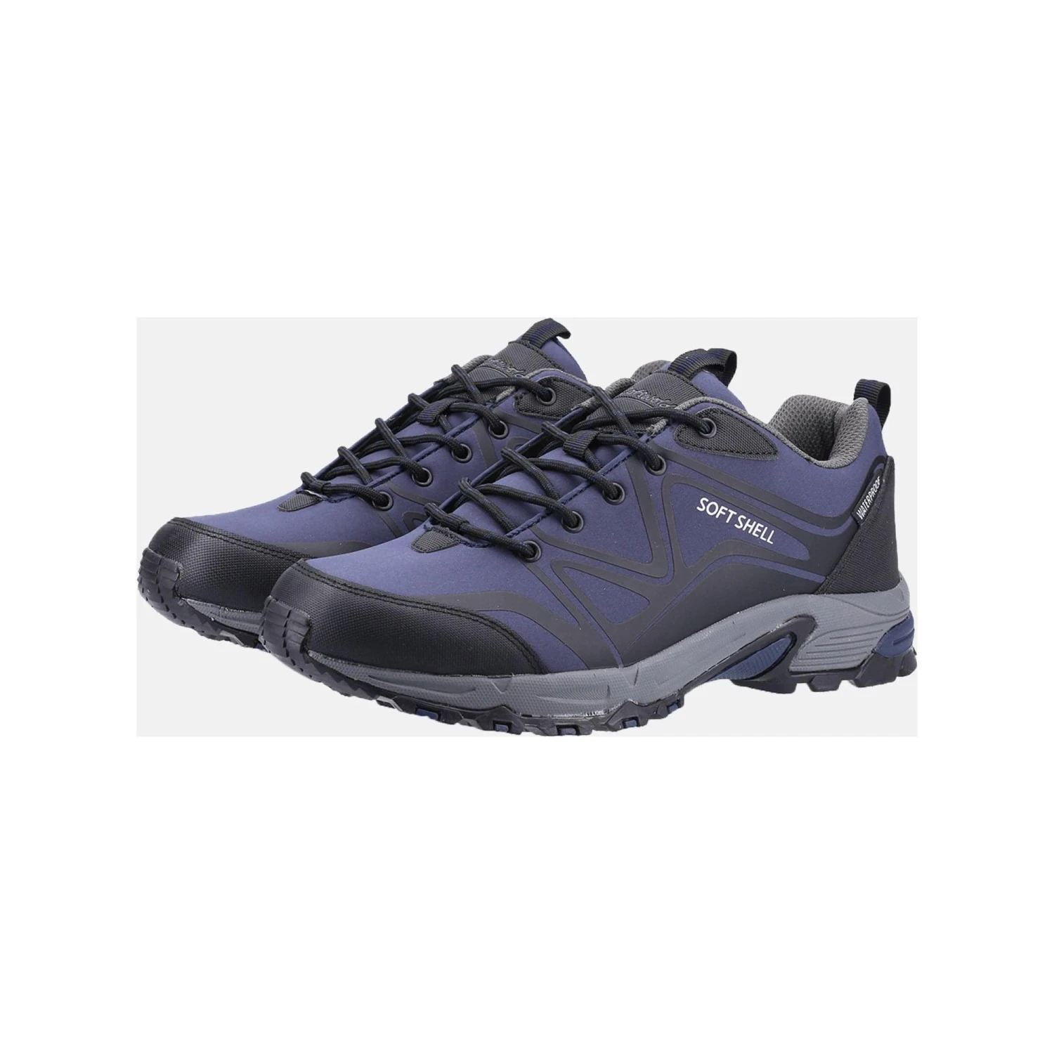 Cotswold Abbeydale Mens Low Hiker - Blue/Black/Grey - Image 6