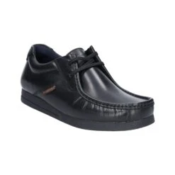 Base London Event Waxy Mens Shoe - Black