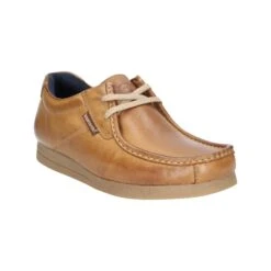 Base London Event Waxy Mens Shoe - Tan