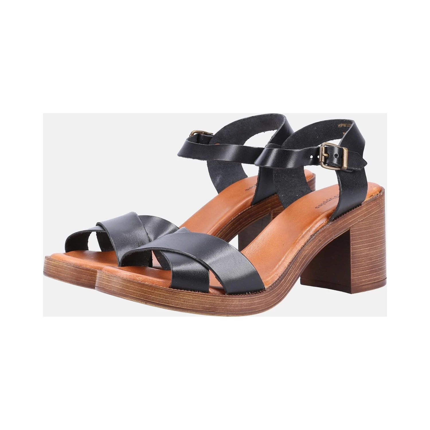 Hush Puppies Georgia Womens Sandal - Black - Image 6