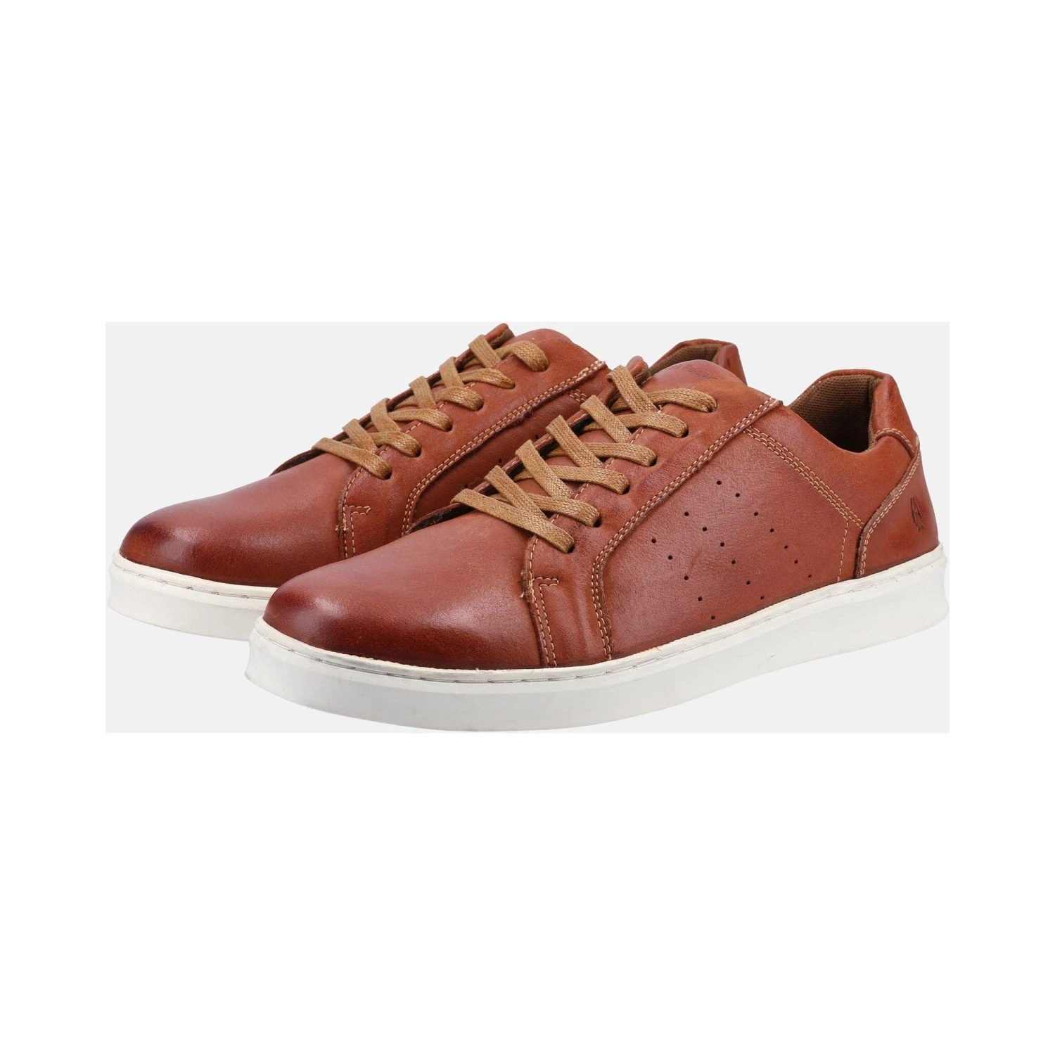 Hush Puppies Mason Mens Lace Shoes - Tan - Image 6