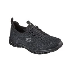 Skechers Glide Step Grand Flash Womens Shoes - Black
