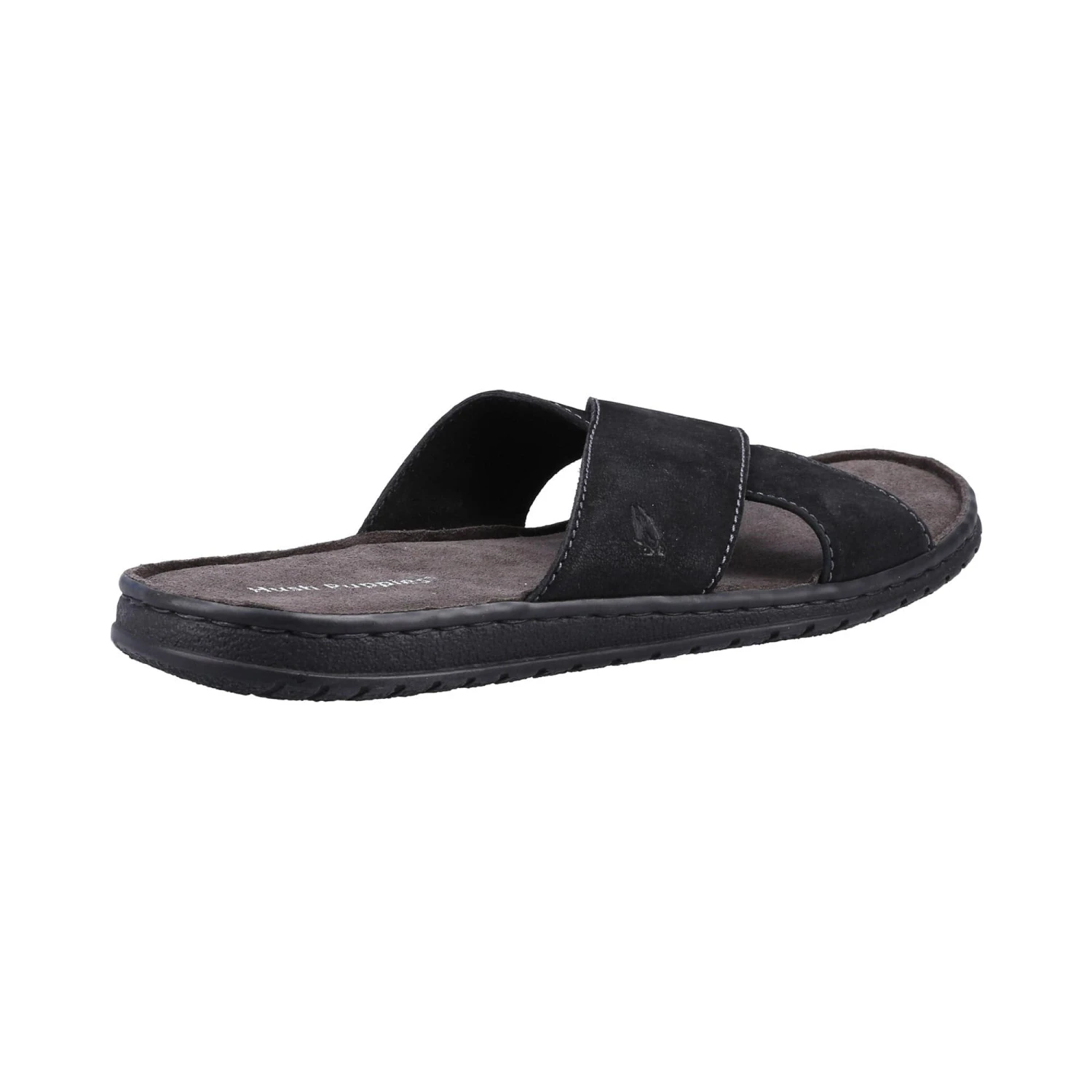 Hush Puppies Nile Cross Over Mens Sandal - Black - Image 2