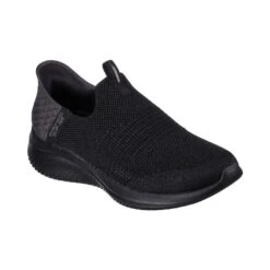 Skechers Ultra Flex 3.0 Smooth Step Womens Shoes - Black