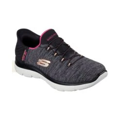 Skechers Summits Dazzling Haze Womens Shoes - Black/Multi