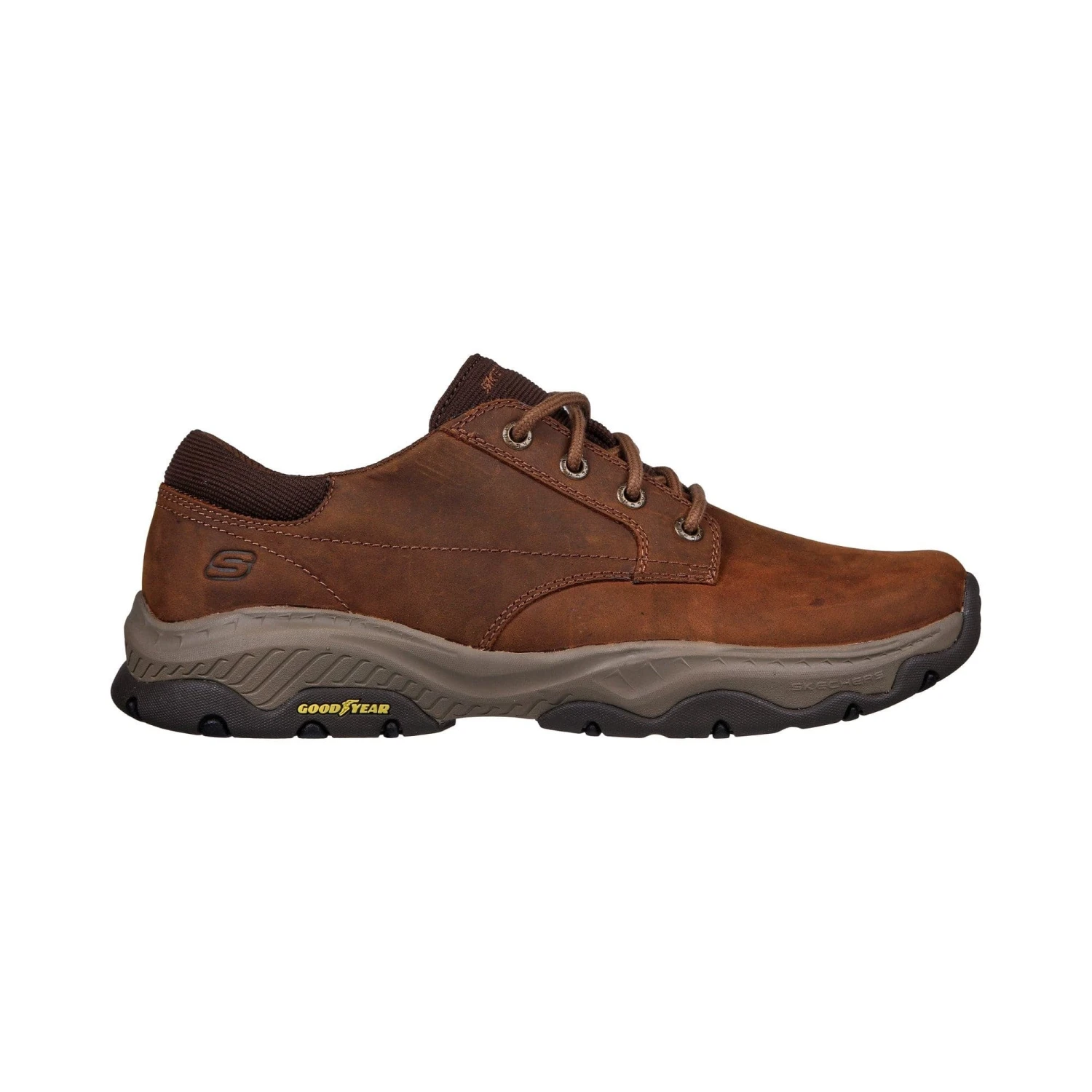 Skechers Relaxed Fit: Craster Fenzo Mens Shoes - Dark Brown - Image 3